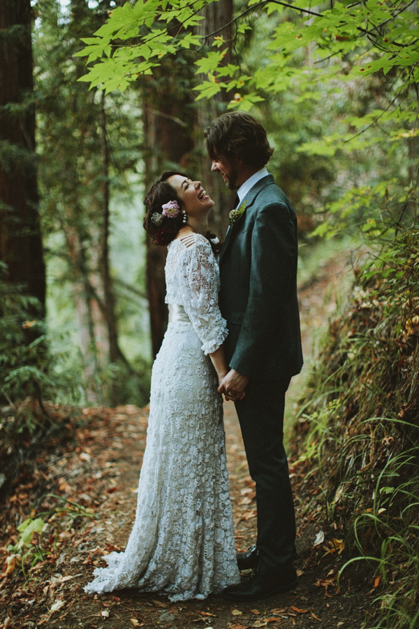 Vintage crochet 2024 wedding dress