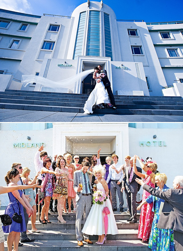 The Midland Hotel, Morecambe Bay, Lancashire wedding venue, art deco wedding venues in the UK
