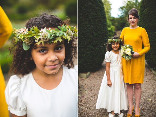 1950s and 1960s mustard yellow Autumn wedding, Images by S6 Photography