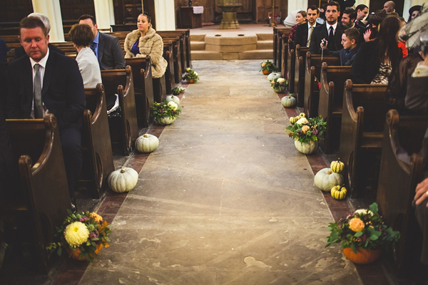 1950s and 1960s mustard yellow Autumn wedding, Images by S6 Photography