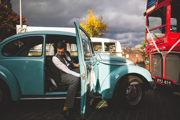 1950s and 1960s mustard yellow Autumn wedding, Images by S6 Photography