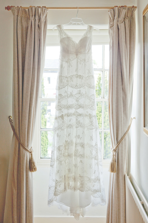 A Cymbeline Gown For a Relaxed, Informal, Parisian Chic Style Wedding ...