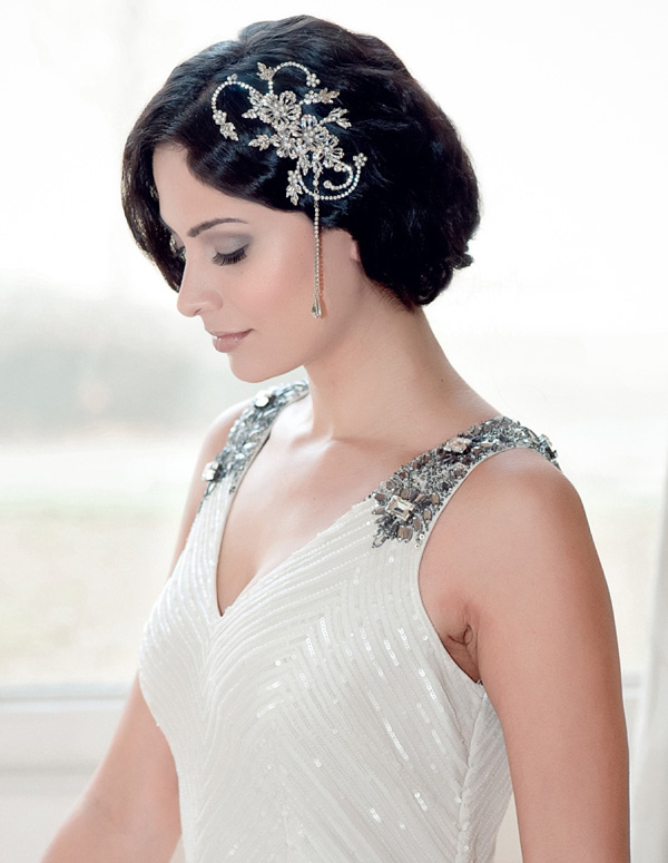 Glitzy Secrets Twenties Heirloom collection, 1920 style wedding accessories, www.glitzysecrets.com