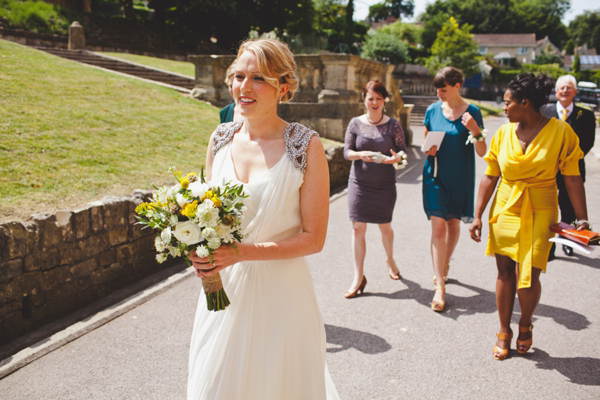 Ivy by Jenny Packham, Wick Farm wedding in Bath, Laura McCluskey Wedding Photography