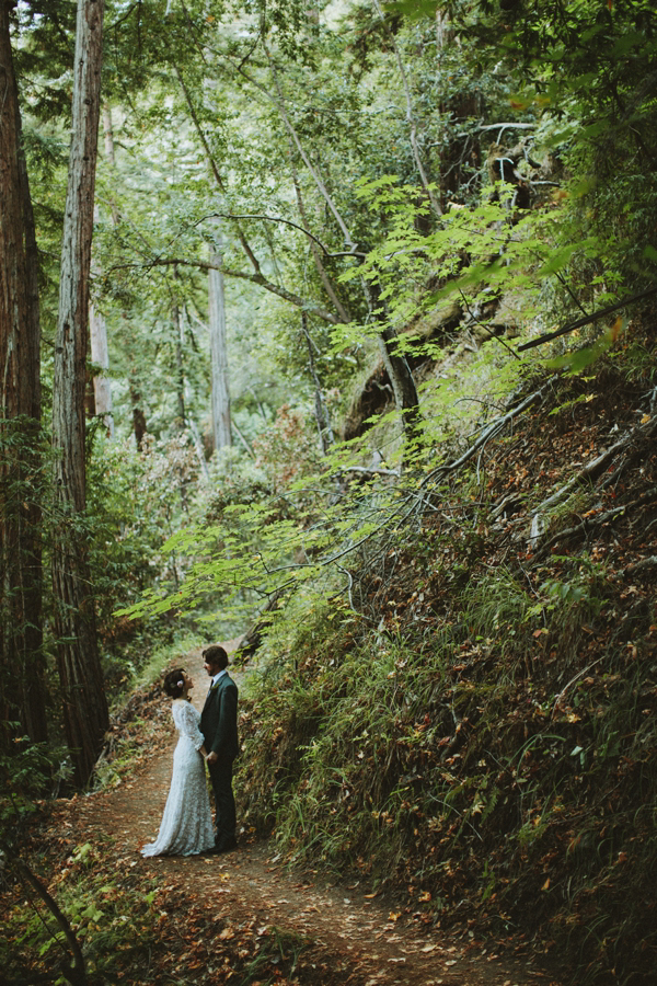 Edwardian vintage crochet wedding dress, Californian wedding, Brittany Esther wedding photography