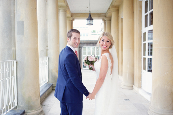 Lusan Mandongus Wedding Dress, Pale blue wedding, Lydia Stamps Photography