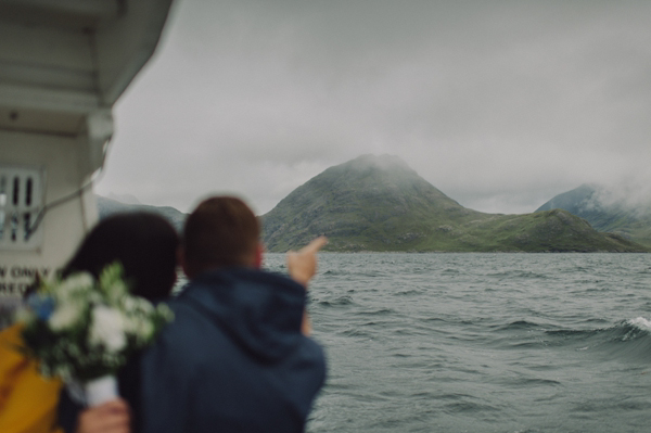 Scottish elopement, Handfasting, Gaelic Blessing, Isle of Skye Wedding, Charlotte Balbier wedding dress, Kitchener Photography