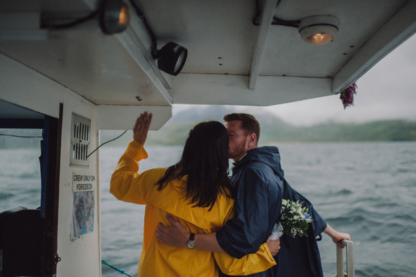 Scottish elopement, Handfasting, Gaelic Blessing, Isle of Skye Wedding, Charlotte Balbier wedding dress, Kitchener Photography