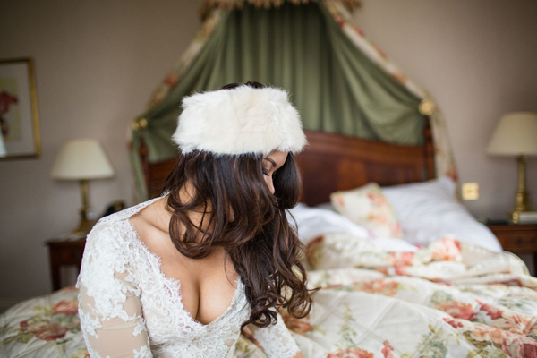 Short wedding dress // Timeless Couture wedding dress // Luton Hoo wedding // Binky Nixon Photography