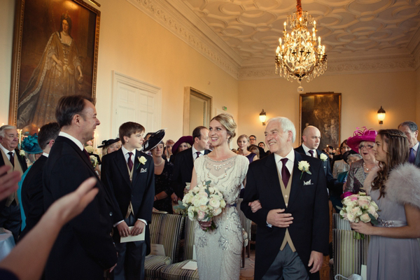 Esme by Jenny Packham // Fawsley Hall Wedding  // Winter Wedding  // Marianne Taylor Wedding Photography