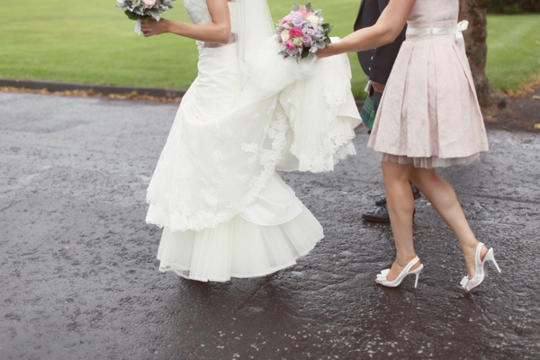 La Sposa wedding dress // soft pink romantic wedding // Craig & Eva Sanders Photography