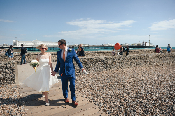 Candy Anthony wedding dress with yellow petticoat // Tino & Pip Photography