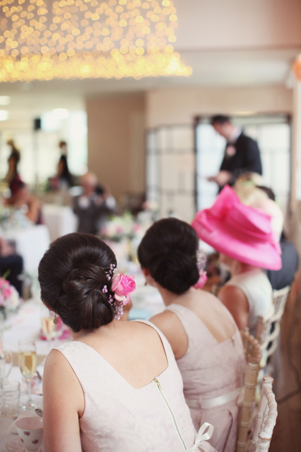 La Sposa wedding dress // soft pink romantic wedding // Craig & Eva Sanders Photography