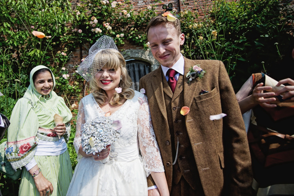 Walled Garden Vintage Wedding // Tim Simpson Photography