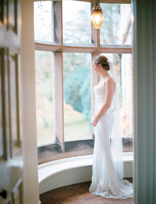 David Fielden wedding dress, Ellingham Hall wedding, Northumberland Wedding, Taylor & Porter Wedding Photography