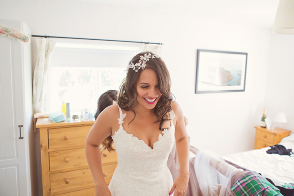 Enzoani wedding dress // Hayling Island Wedding // Cottoncandy Wedding Photography