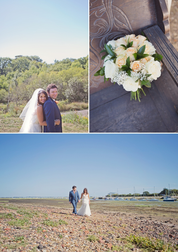 Enzoani wedding dress // Hayling Island Wedding // Cottoncandy Wedding Photography