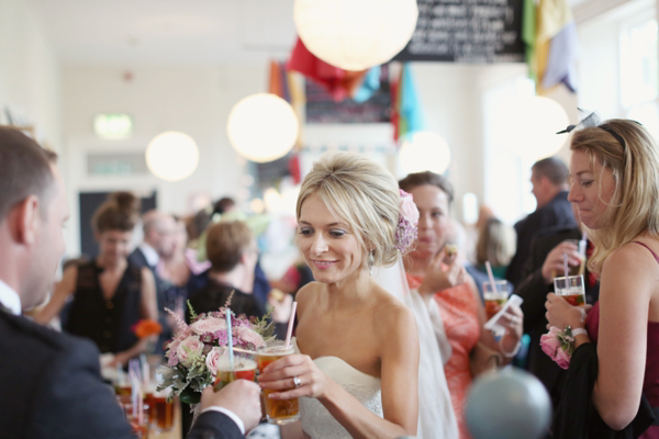 La Sposa wedding dress // soft pink romantic wedding // Craig & Eva Sanders Photography