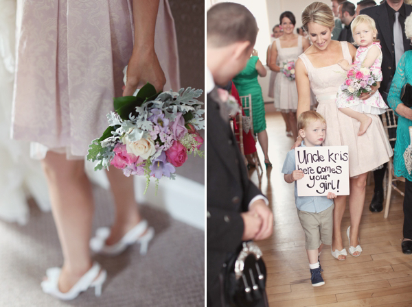 La Sposa wedding dress // soft pink romantic wedding // Craig & Eva Sanders Photography