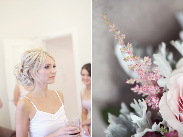 La Sposa wedding dress // soft pink romantic wedding // Craig & Eva Sanders Photography