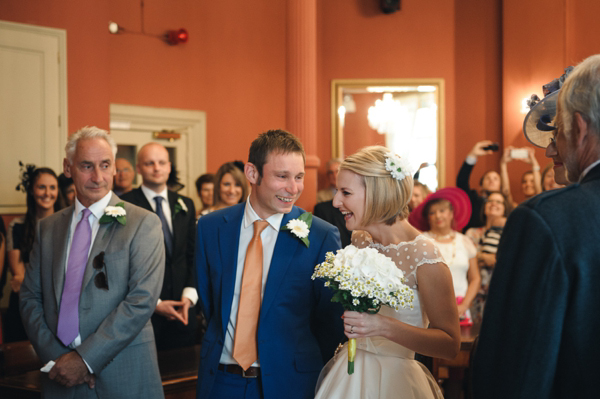 Candy Anthony wedding dress with yellow petticoat // Tino & Pip Photography