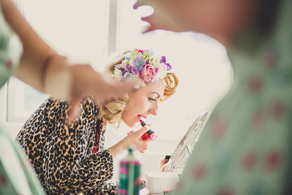 1940s & 1950s vintage inspired afternoon English tea party wedding