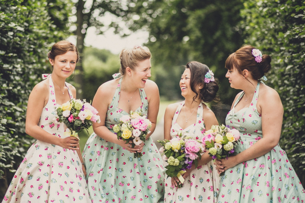 1940s & 1950s vintage inspired afternoon English tea party wedding