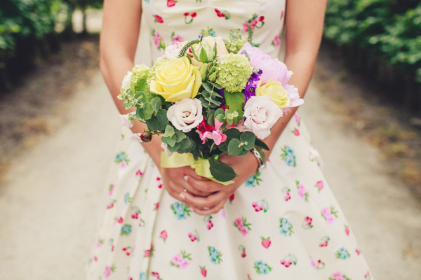 1940s & 1950s vintage inspired afternoon English tea party wedding