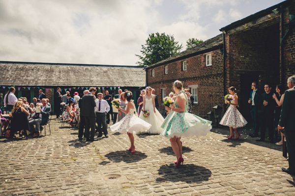 1940s & 1950s vintage inspired afternoon English tea party wedding