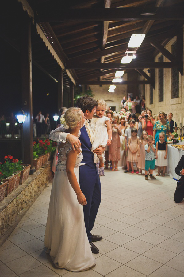 Muscari by Jenny Packham for an Italian wedding