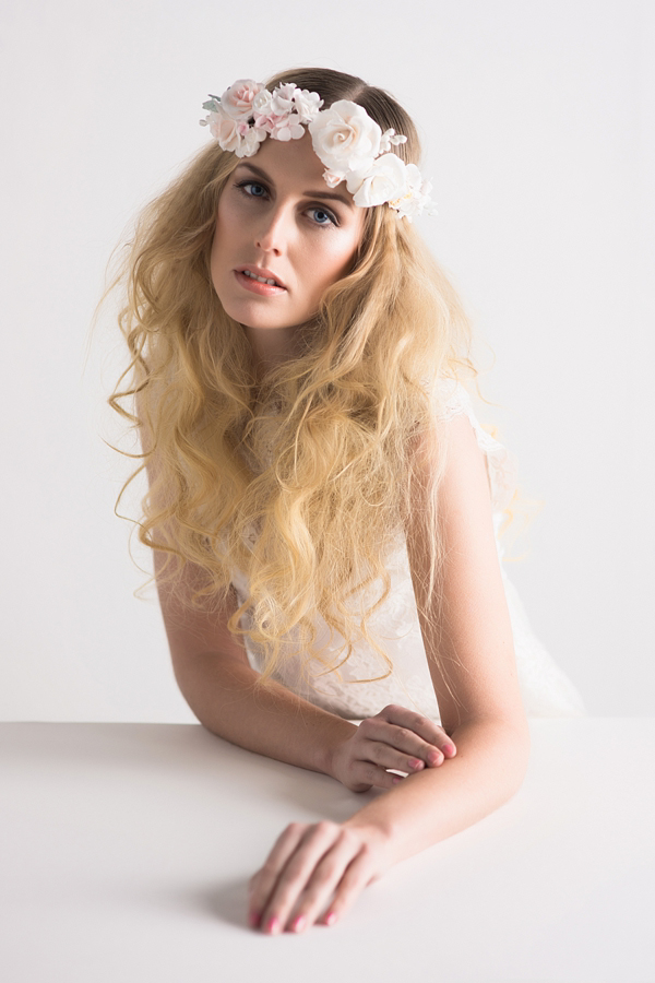 Lila - handcrafted floral headpieces for brides