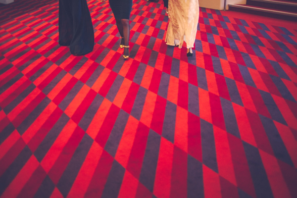 Lost in Translation inspired wedding // Wedding at The Crucible Theatre in Sheffield // Bride wearing a Japanese Kimono // Photography by India Hobson