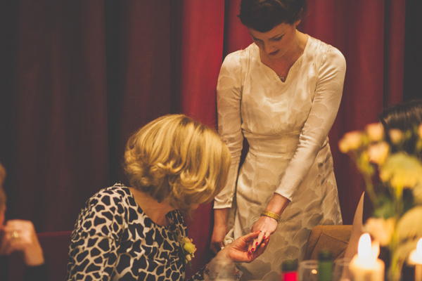 Lost in Translation inspired wedding // Wedding at The Crucible Theatre in Sheffield // Bride wearing a Japanese Kimono // Photography by India Hobson