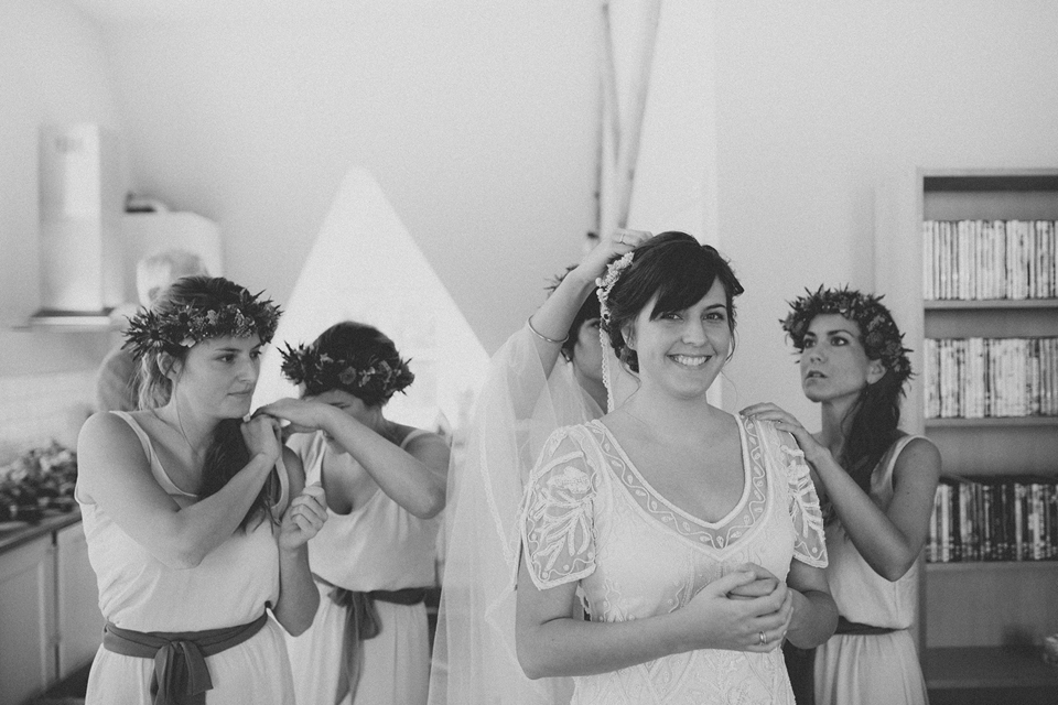 All things bright and beautiful, a Cornish wedding by the sea // Joseph Hall Photography