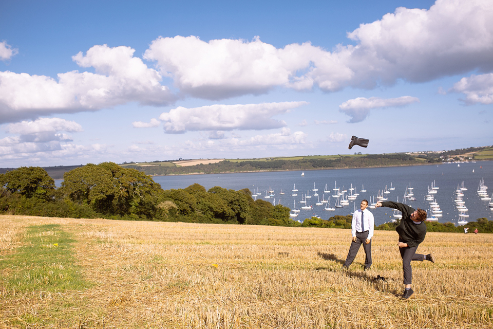 All things bright and beautiful, a Cornish wedding by the sea // Joseph Hall Photography