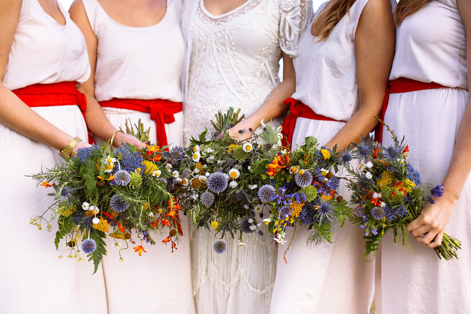 All things bright and beautiful, a Cornish wedding by the sea // Joseph Hall Photography