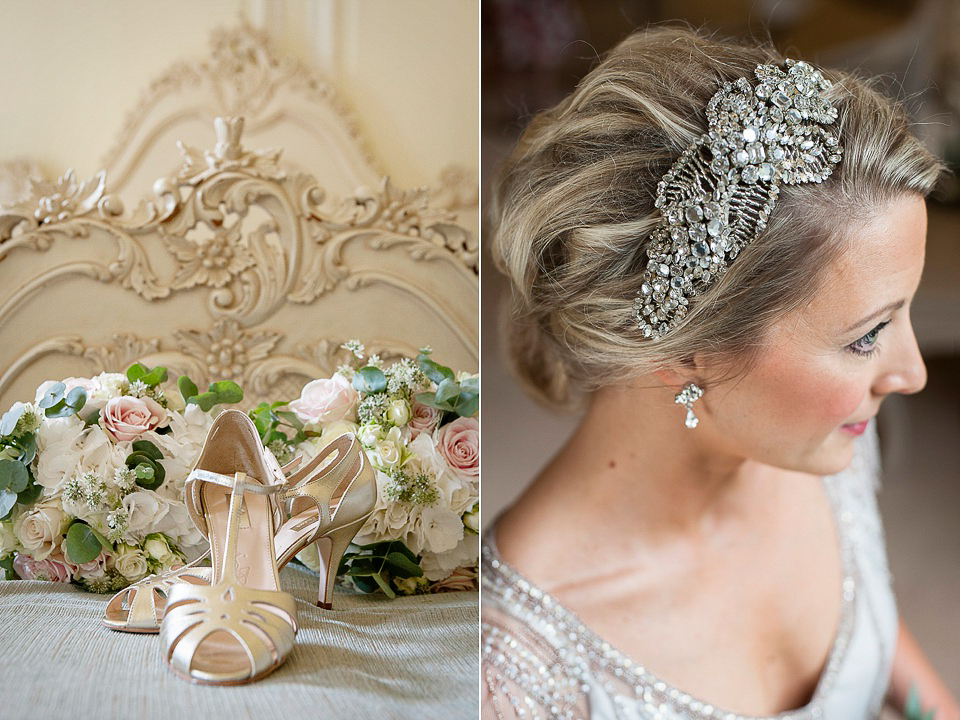 Eden by Jenny Packham // Intimate Country House Civil Ceremony // Photography by Julie Tinton