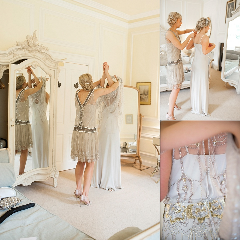 Eden by Jenny Packham // Intimate Country House Civil Ceremony // Photography by Julie Tinton