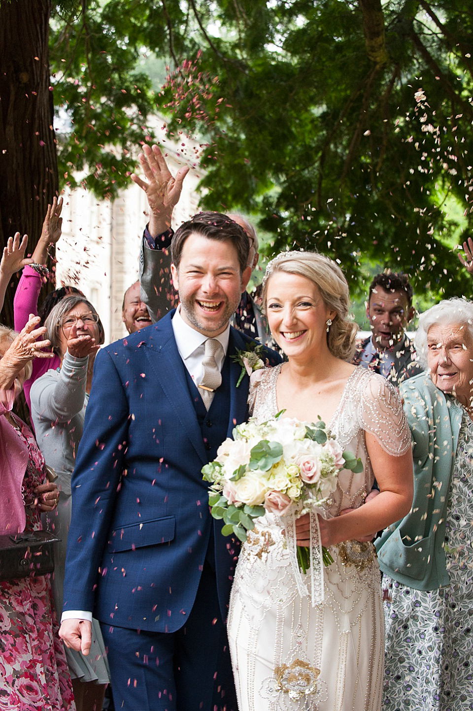 Eden by Jenny Packham // Intimate Country House Civil Ceremony // Photography by Julie Tinton