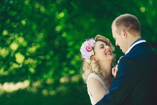 1940s & 1950s vintage inspired afternoon English tea party wedding