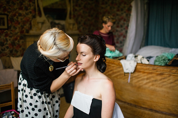 Vintage and bohemian inspired woodland wedding