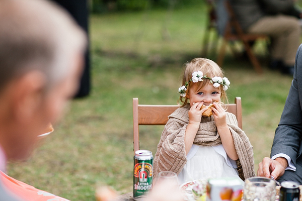 Vintage and bohemian inspired woodland wedding