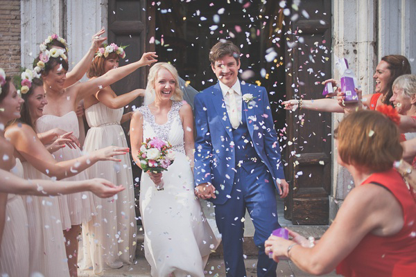 Muscari by Jenny Packham for an Italian wedding