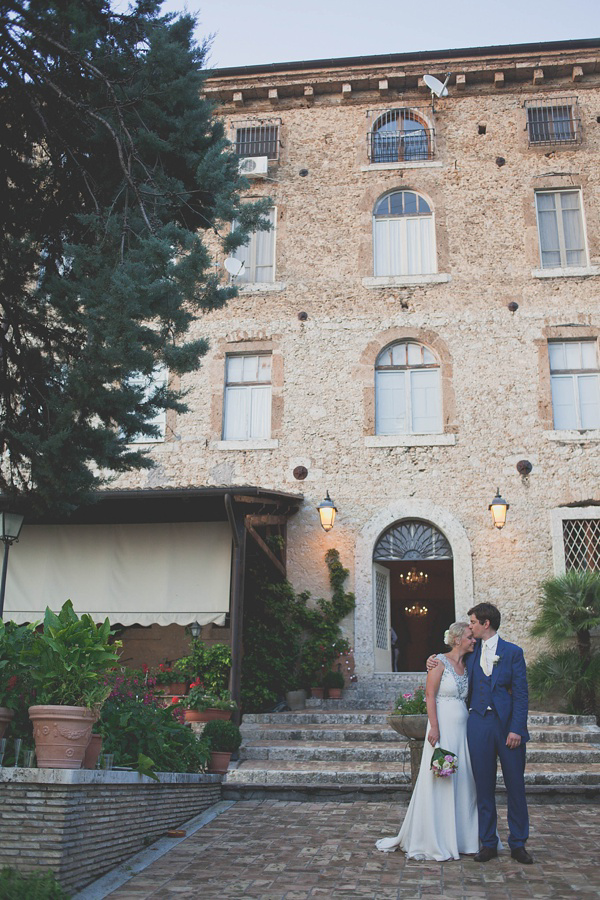 Muscari by Jenny Packham for an Italian wedding