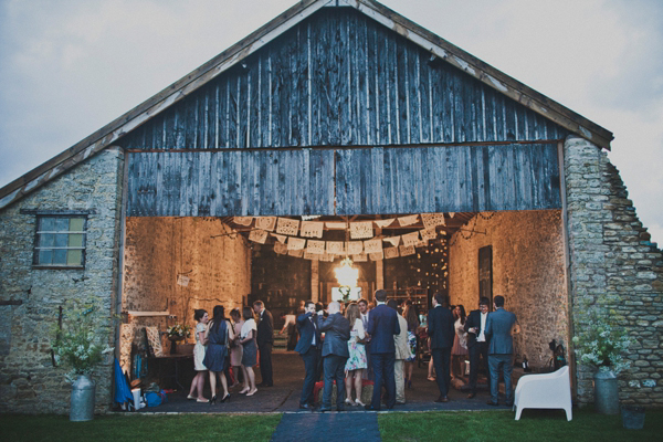 Rustic barn farm wedding, apple orchard wedding, Terry Fox wedding dress // Photography by Igor Demba