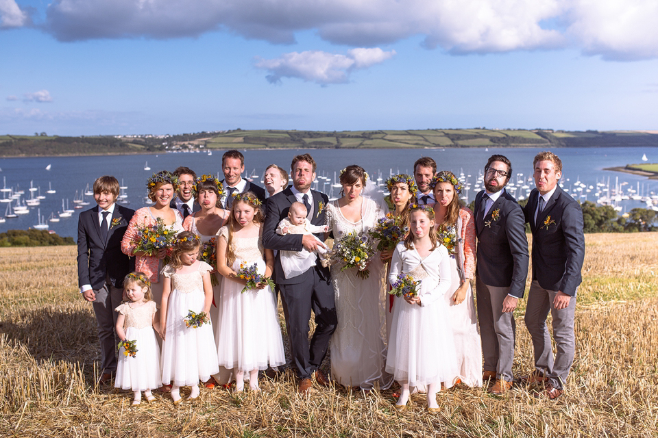 All things bright and beautiful, a Cornish wedding by the sea // Joseph Hall Photography