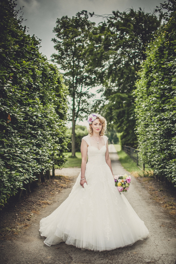 1940s & 1950s vintage inspired afternoon English tea party wedding