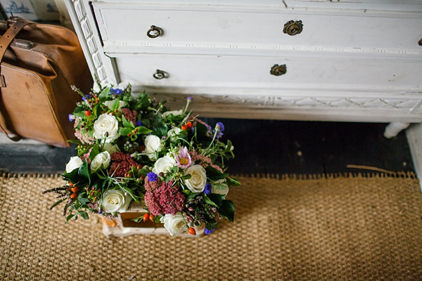 Vintage and bohemian inspired woodland wedding