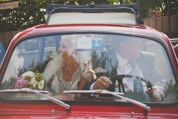 Muscari by Jenny Packham for an Italian wedding