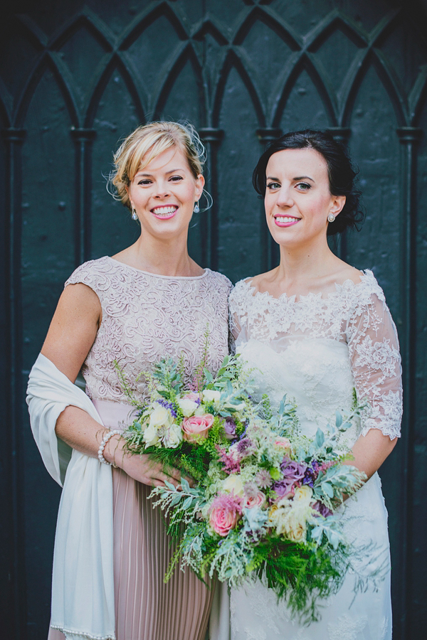 Benjamin Roberts Tia wedding dress // Elegant Autumn wedding // Claire Morris Photography